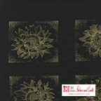 Etched Sunflower Black 